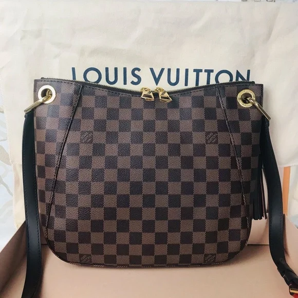 🔥NEW! Gorgeous LOUIS VUITTON Damier Ebene Southbank Besace Crossbody - Picture 4 of 16